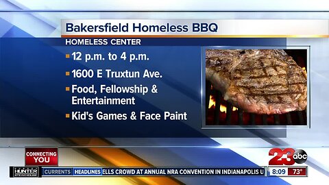 Local man helps organize BBQ for the homeless