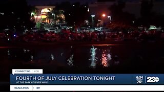 Fourth of July celebration tonight at the Park at River Walk