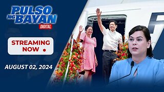 LIVE | Pulso ng Bayan kasama sina Atty. Harry Roque, Admar Vilando at Jade Calabroso | August 02, 2024