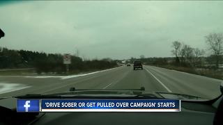 Wisconsin Drive Sober or Get Pulled Over campaign kicks off