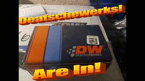 Deatschewerks injectors are in!