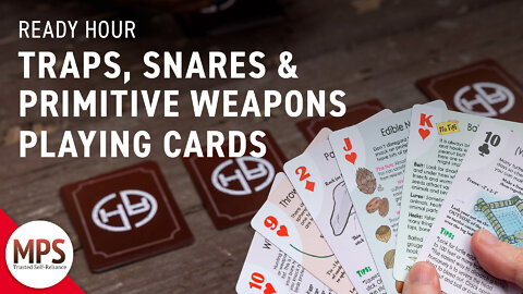 Traps, Snares, and Primitive Weapons Playing Cards by Ready Hour