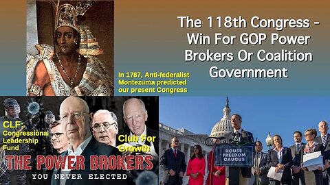 Episode 382: The 118th Congress - Win For GOP Power Brokers Or Coalition Government