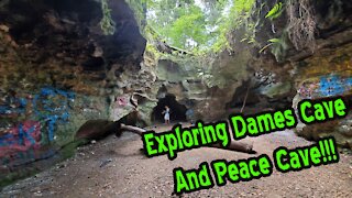 Exploring Dames Cave and Peace Cave!!