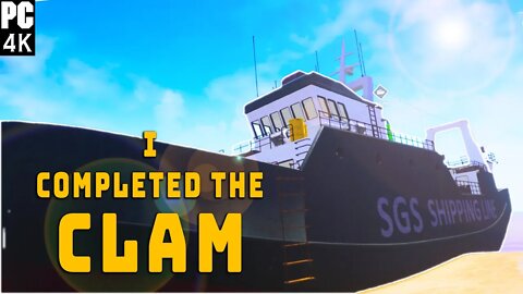 WE HAVE COMPLETED THE CLAM! | Ship Graveyard Simulator Part 9