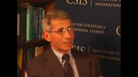 Dr.Fauci predicts the evolution of naturally occurring disease