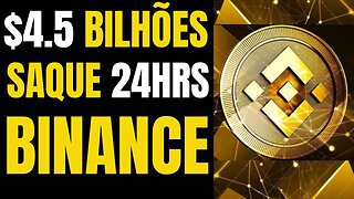 PORQUE INVESTIDORES SACANDO EM MASSA DOLARES DA BINANCE