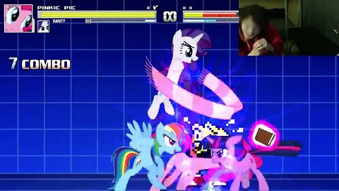My Little Pony Characters (Twilight Sparkle, Rainbow Dash, And Rarity) VS Pac-Man In An Epic Battle
