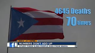 Harvard study: Hurricane Maria's death toll in Puerto Rico much worse than official tally