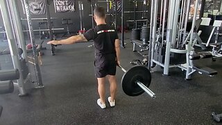 Barbell Side Bends