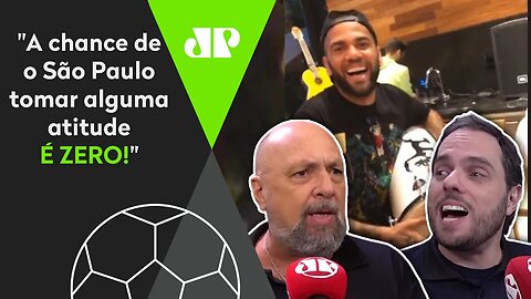 Caso Daniel Alves: "A chance de o São Paulo REPREENDÊ-LO é ZERO!"