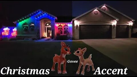 Govee Christmas lights / accent lights (how to set and forget)