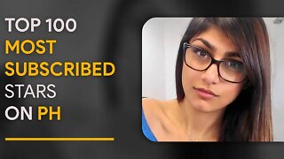 TOP 100 Most Subscribed Stars on PH | Pop Ranker