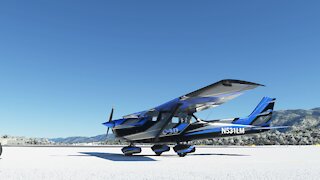 Microsoft Flight Simulator FS Excursions: Flight (F) KTVL (T) L71 featuring C-3D Livery