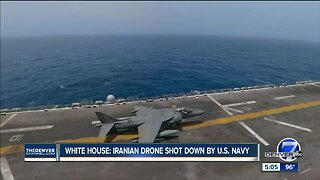 Trump: US 'destroyed' Iranian drone near USS Boxer