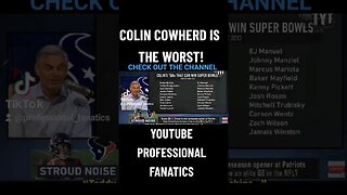 COLIN COWHERD IS RON BURGUNDY.. #trending #nfl #funny #shorts #subscribe #like #colincowherd