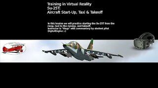 Su-25T / Training in Virtual Reality 001