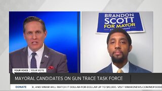 Baltimore City mayoral candidates on gun trace task force