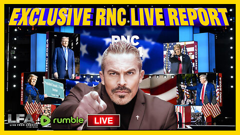 Mike Crispi Exclusive Live Report From The RNC Convention Floor | The Santilli Report 7.16.24 4pm EST