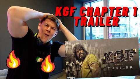 KGF CHAPTER 1 TRAILER!!((IRISH GUY REACTS!!)) BEST ACTION MOVIE IN INDIA!!??