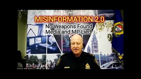 Convoy Misinformation 2.0 No weapons found Media and MP Lied