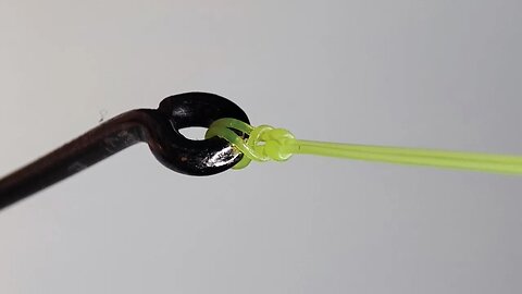 Make this SUPER STRONG Fishing Hook Knot in Minutes