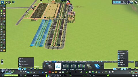 Working on the farm. Lets make it a 5 star facility. in #citiesskylines