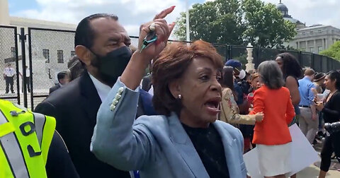 Democrat Maxine Waters Rages Outside Supreme Court: ‘The Hell With’ Them, ‘We Will Defy Them’