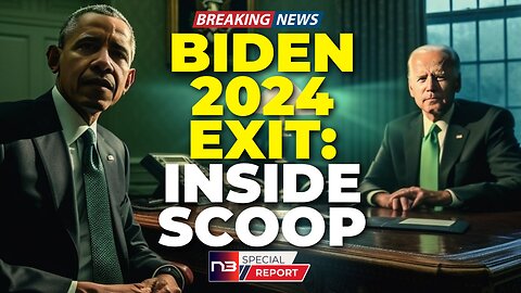 Insider Leak or Damage Control? The Truth Behind Biden's 2024 Exit Shocker