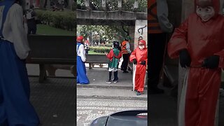 OS REIS DOS PASSINHOS, DANÇANDO FOFÃO, BEN10, O MÁSKARA E POPEYE NA CARRETA DA ALEGRIA TREM BALADA 7