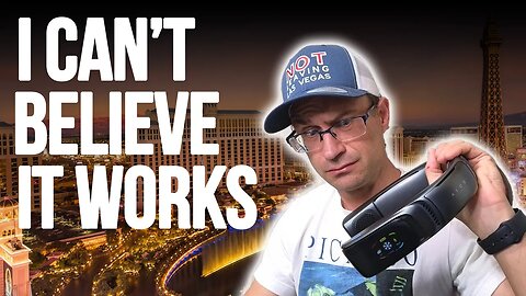 I thought this was a SCAM... $379 Neck Fan?! RANVOO AICE3 Review on The Las Vegas Strip!