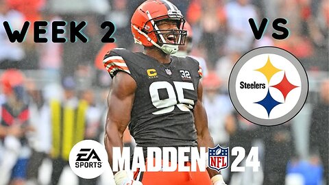 MONDAY NIGHT FOOTBALL! Cleveland Browns Madden 24 Season: Episode 2