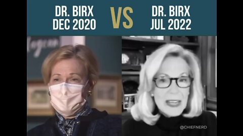 Dr. Deborah Birx Then Vs. Now