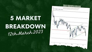 5 Market Breakdown #forex - 12th March 2023