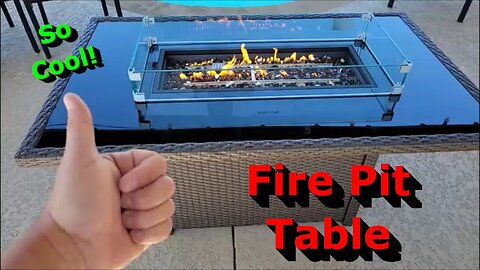 This Is So Cool! Impress Your Guests With This Fire Pit Table