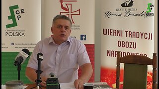 Arkadiusz Miksa: Światopogląd polityczny Lecha Jęczmyka - próba bilansu, Konferencja Upamiętniająca Lecha Jęczmyka w I rocznicę śmierci 20.7.2024