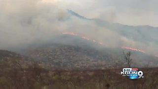Judd Fire burns near Bisbee