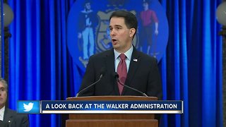 A look back at Scott Walker's career as Governor