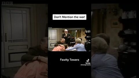 Fawlty Towers Don’t Mention The War Pt1 #FawltyTowers #Classic #British #Comedy