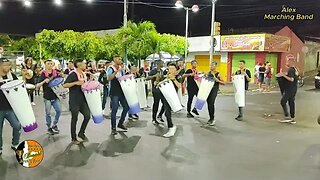 BANDA FANFARRA JUVENTUDE A TROPA 2023 NO 8º ENCONTRO DE BANDAS E FANFARRAS 2023 EM FEIRA NOVA - PE.