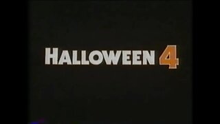 HALLOWEEN 4 - THE RETURN OF MICHAEL MYERS (1988) Trailer [#VHSRIP #halloween4VHS]