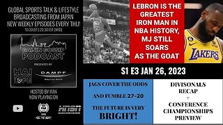 BRON NBA'S Best Iron Man | MJ still soars as GOAT | NFL Playoff Talk