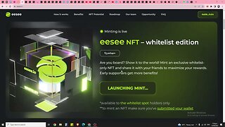 Missed The Blur Airdrop? Mint This NFT From Eesee NFT Marketplace For A Confirmed Airdrop!