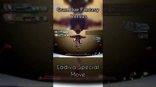 GrandBlue Fantasy Versus:Ladiva Special Move #granbluefantasy #gaming #shorts