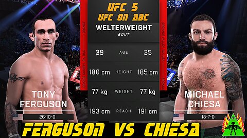 UFC 5 - FERGUSON VS CHIESA