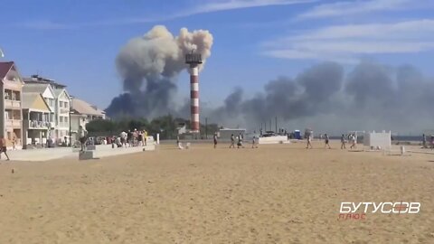 More video vibes at the Viysk airdrome near Timchas-occupied Crimea in Novofedorivtsy