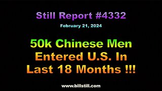 50k Chinese Men Entered U.S. In Last 18 Months !!!, 4332