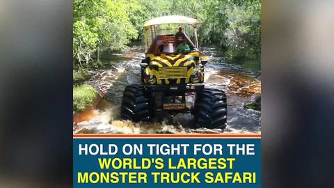 Central Florida is home to the world’s largest monster truck safari
