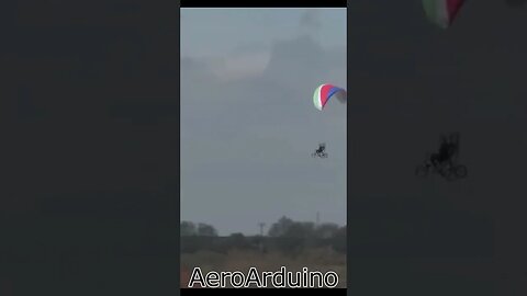 That Guy Make Own Paravelo Flying Bicycle #Aviation #AeroArduino