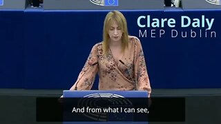 Irish MEP Clare Daly exposes EU bureaucrats on Russia/Ukraine